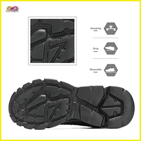 Men\'s Athletic Sneakers Lightweight Breathable Non-Slip Walking Running Shoes main image 4